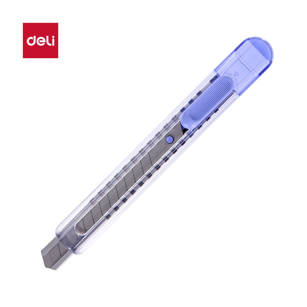 DELI/得力 美工刀 TD210-C 颜色:渐变紫 单位:把