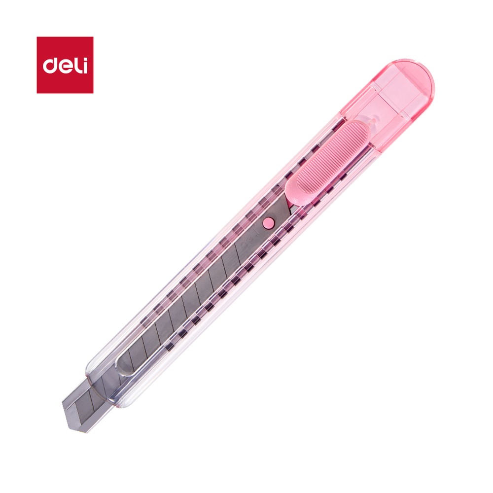 DELI/得力 美工刀 TD210-C 颜色:渐变红 单位:把