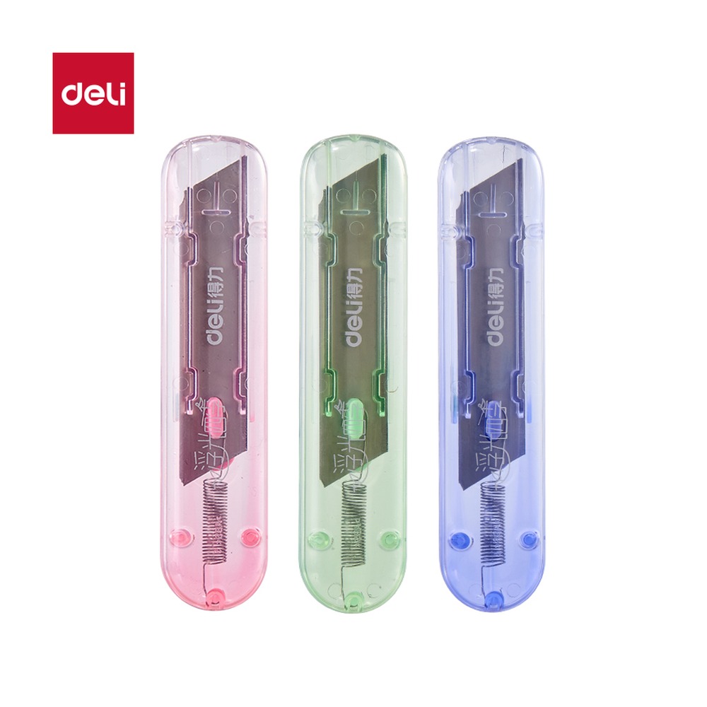 DELI/得力 美工刀 2079-C 颜色:混色 单位:把