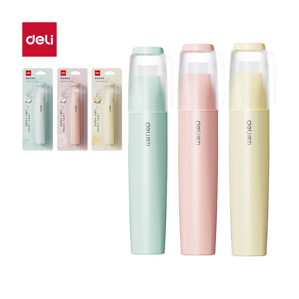 DELI/得力 笔型液体胶ACR JS137 颜色:混；尺寸:20m；容量:20ml 单位:卡