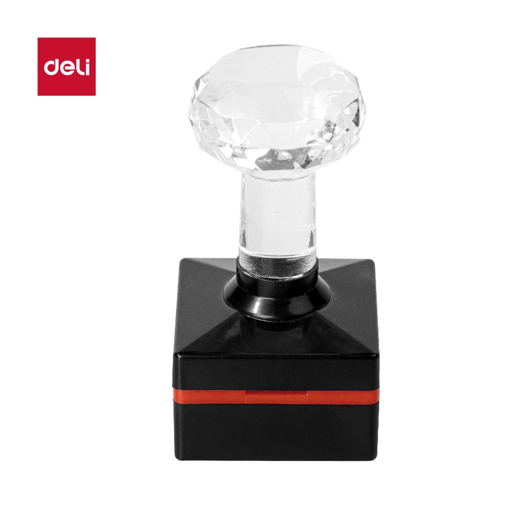 DELI/得力 广告印章 TB121 颜色:黑色；尺寸:24mm；笔芯规格:24mm 单位:个