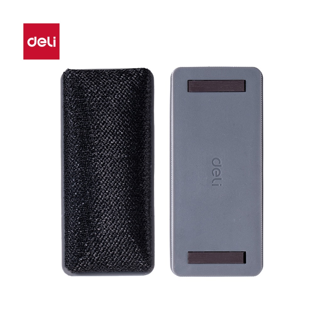 DELI/得力 磁性白板擦 7837Pro 颜色:灰；尺寸:43mm；笔芯规格:43mm 单位:只