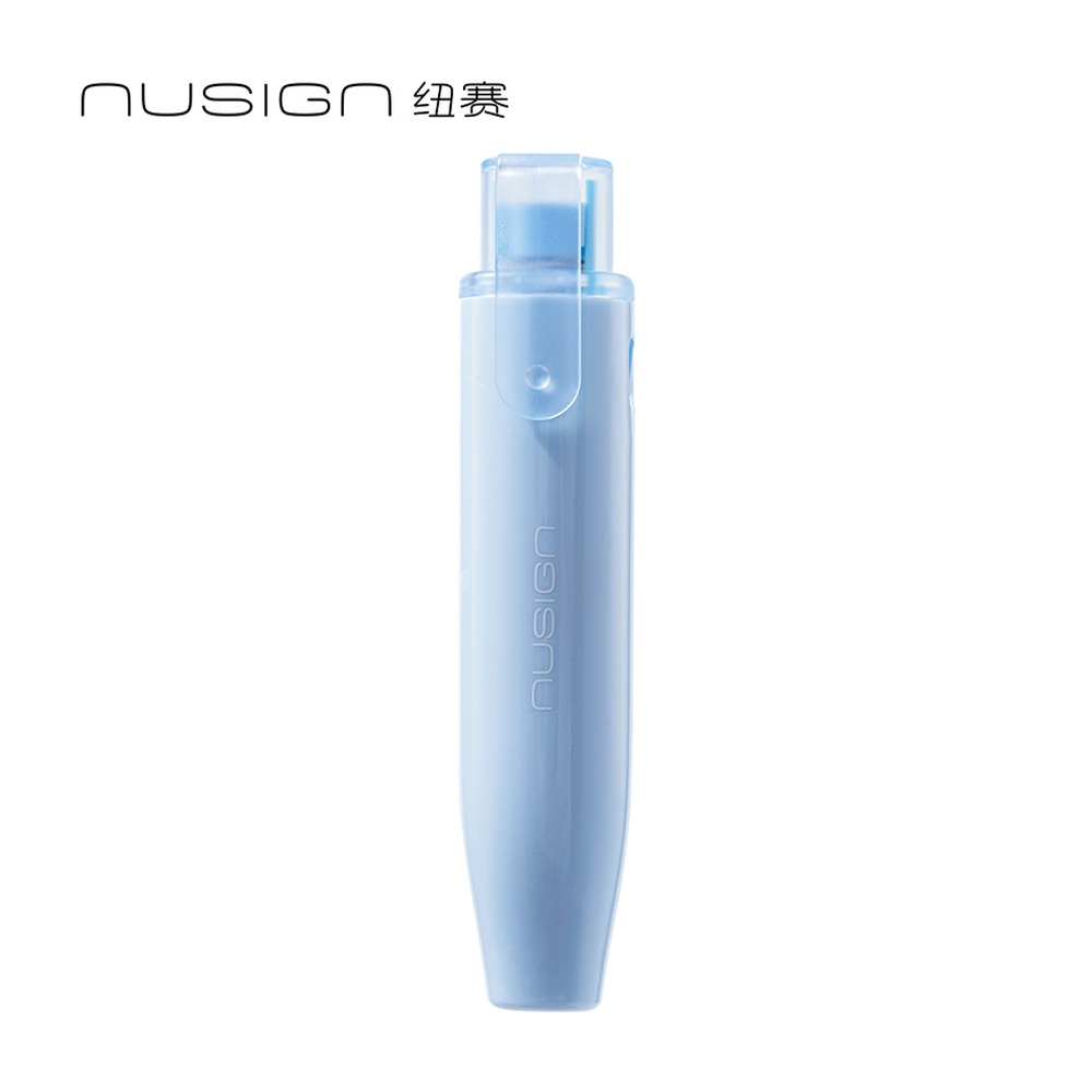 DELI/得力 修正带 NS173 颜色:”次白色/旷野绿/微风蓝/珊瑚粉；尺寸:5mm*6m；笔芯规格:5mm 单位:个