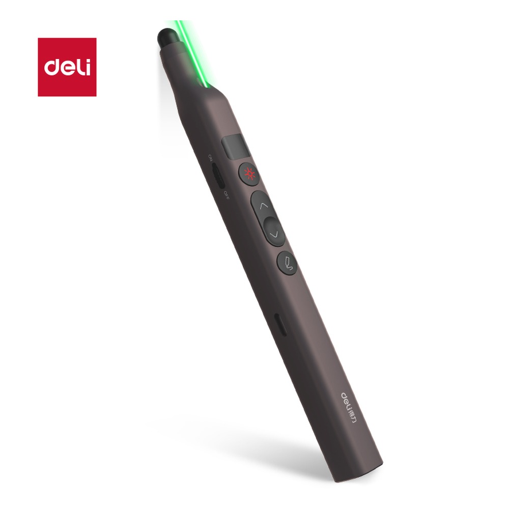 DELI/得力 激光翻页笔激光翻页笔 MA116-G 颜色:黑 单位:支