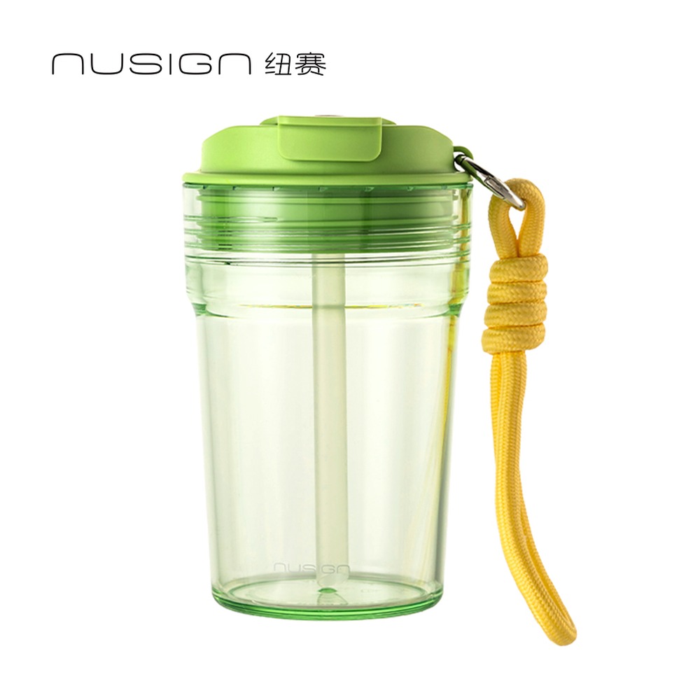 DELI/得力 CUPCUP桌面凉水杯 NS861 尺寸:(175x88x88)mm；容量:420mL 单位:个