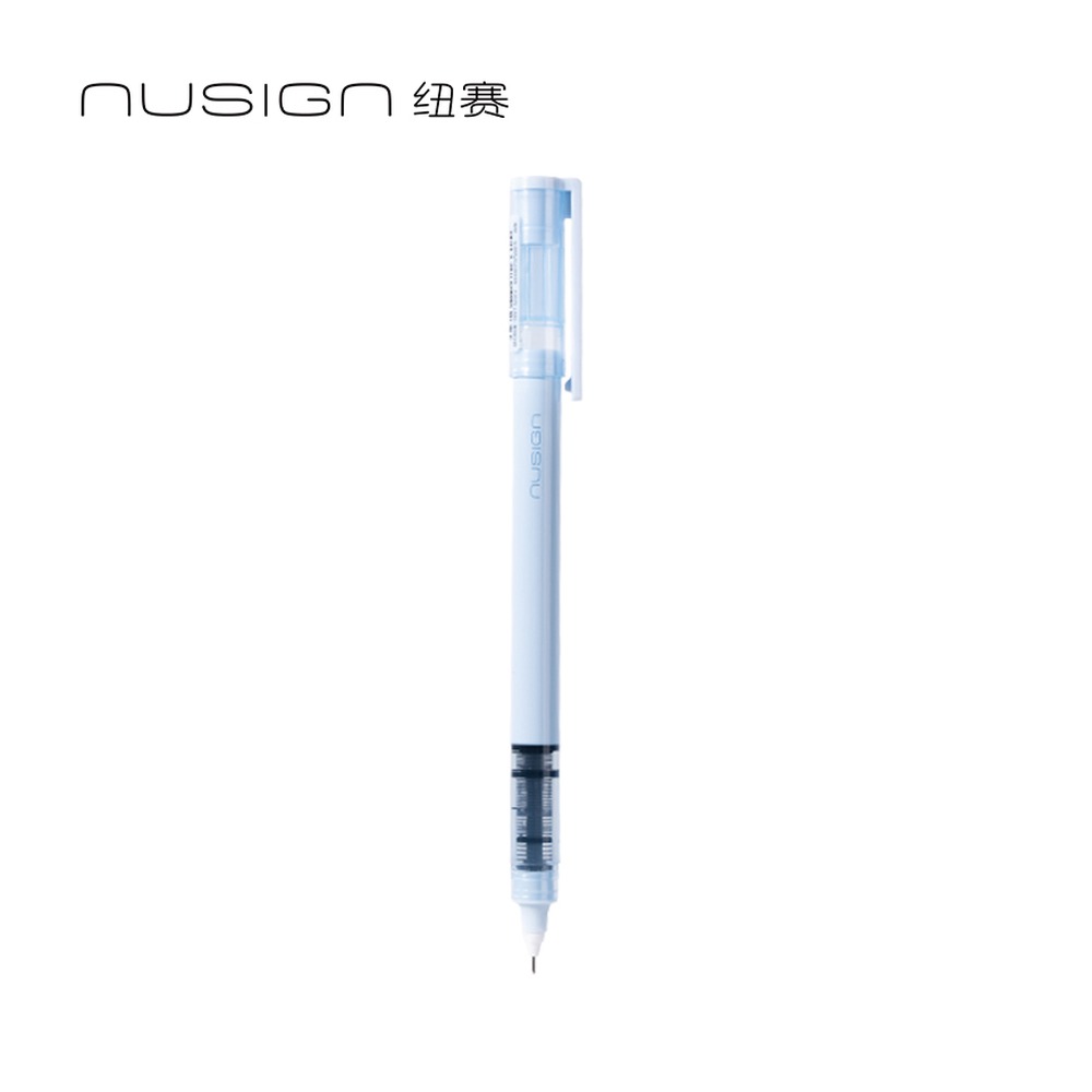 DELI/得力 直液式走珠笔全 NS767-1 颜色:黑色；尺寸:0.5mm；包装:2支/盒；笔芯规格:0.5mm全针管 单位:盒