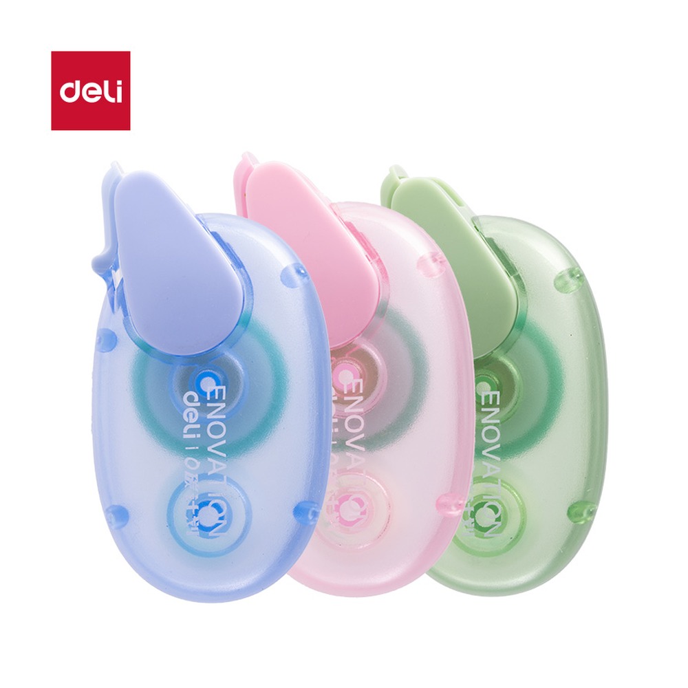 DELI/得力 点点胶 XL108 颜色:混；尺寸:6mm*8m；包装:个；笔芯规格:6mm 单位:套