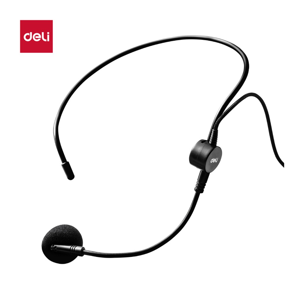 DELI/得力 有线麦克风 LT991 颜色:黑；包装:台 单位:个