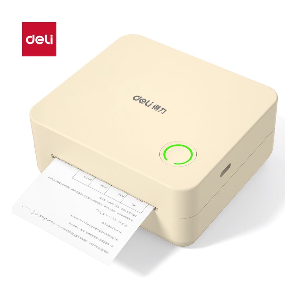 DELI/得力 错题打印机 X1B 颜色:黄；尺寸:(92*82*40) mm；电池容量:1000mAh；额定功率:2 w 单位:台