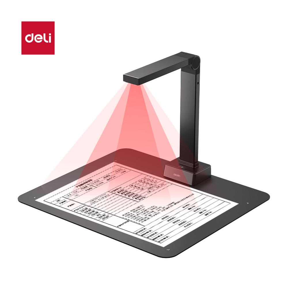 DELI/得力 高拍仪A3软垫 GK336 颜色:黑；尺寸:A3 单位:台