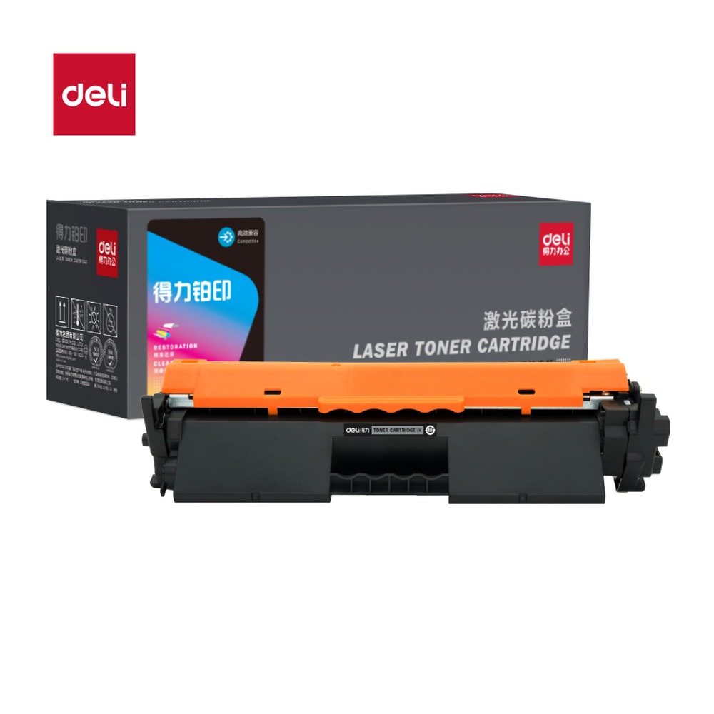 DELI/得力 通用硒鼓 DEH-230AXL 颜色:黑色；适用型号:CF230A 单位:支