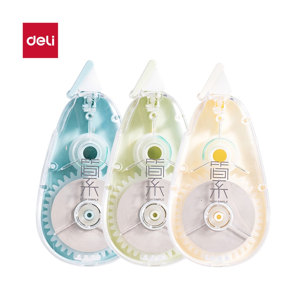 DELI/得力 修正带 JX118 颜色:混；尺寸:5mm*40m；笔芯规格:5mm 单位:套