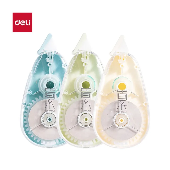 DELI/得力 修正带 JX118 颜色:混；尺寸:5mm*40m；笔芯规格:5mm 单位:套