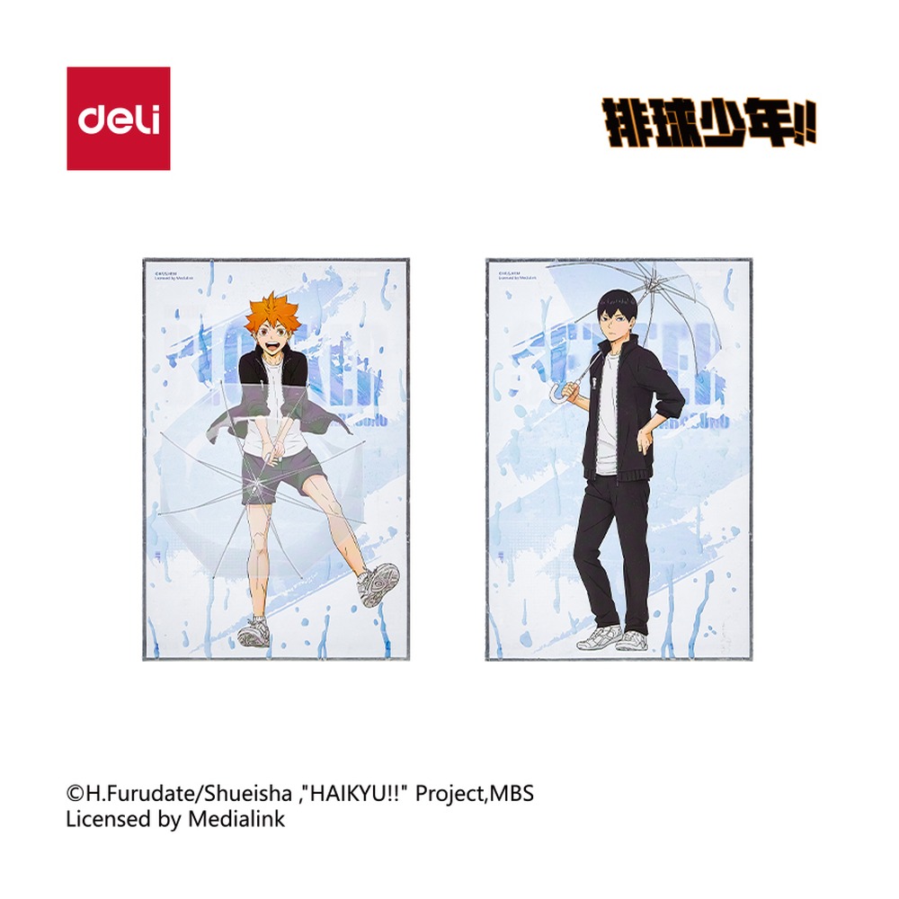DELI/得力 排球少年雨季系列水敏色纸 SN887 颜色:蓝 单位:张