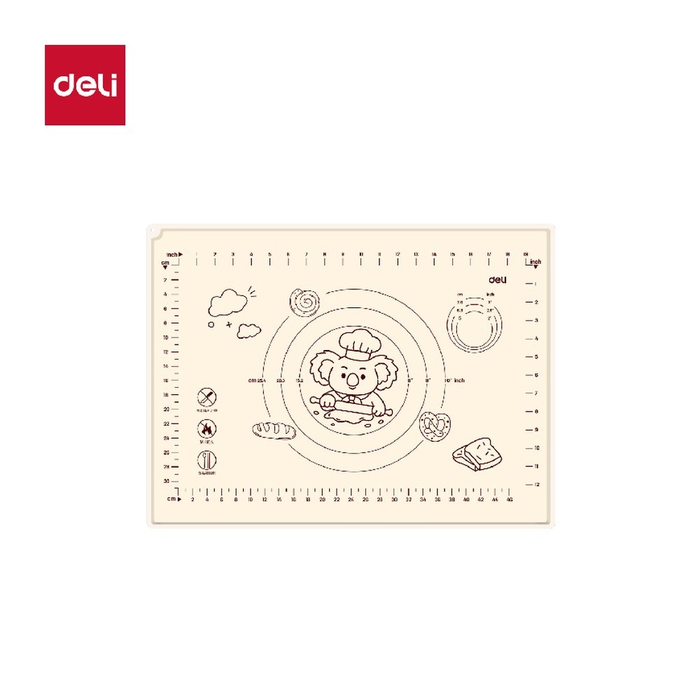 DELI/得力 高边揉面垫 TF702 颜色:米白；尺寸:60cm 单位:张
