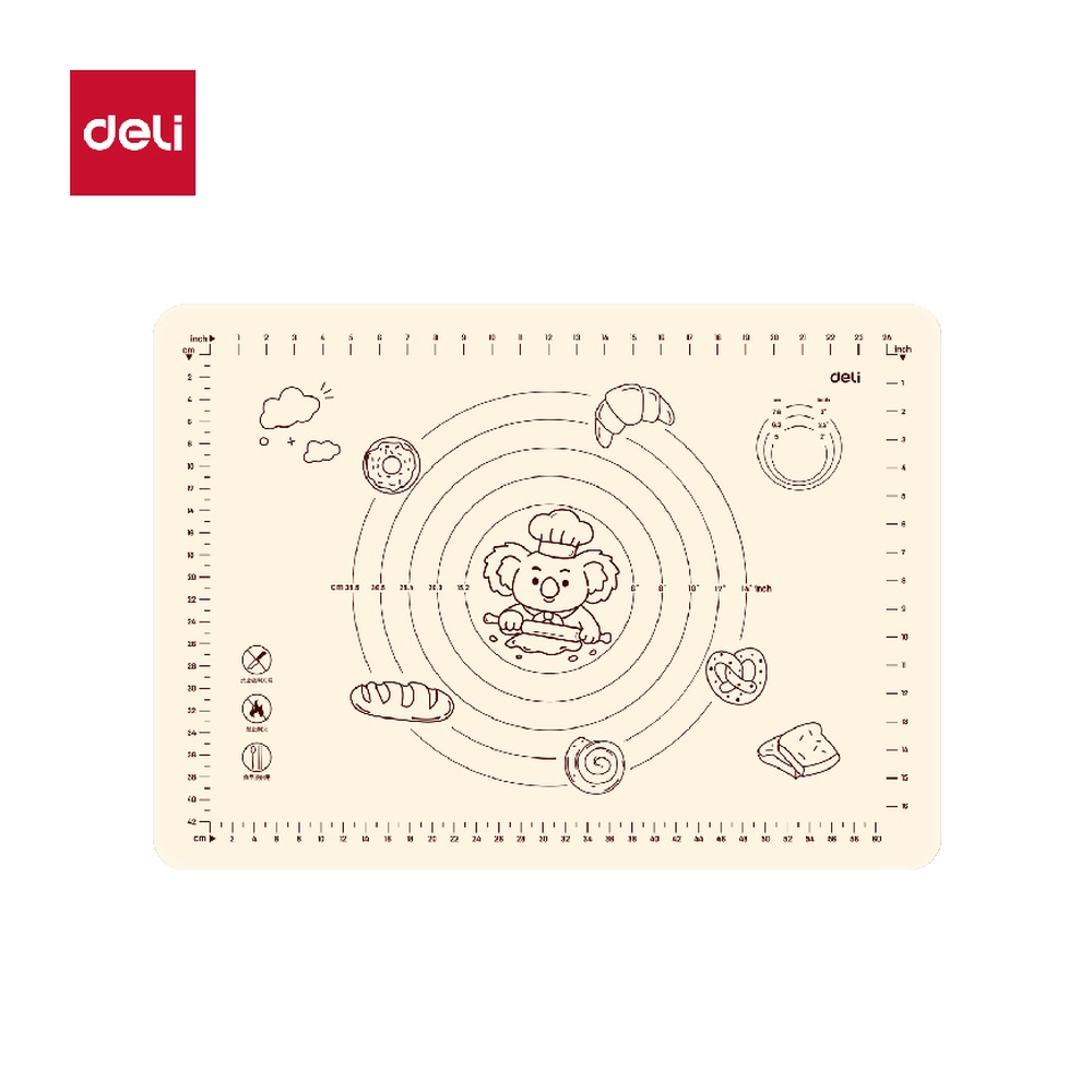 DELI/得力 揉面垫 TF707 颜色:米白；尺寸:70cm 单位:张