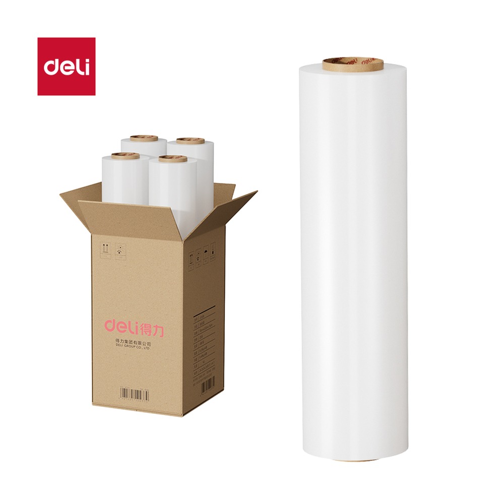 DELI/得力 其它胶粘 JF356 规格:胶带颜色；颜色:透明；尺寸:50cm*300m*15；克重:2.07kg 单位:箱