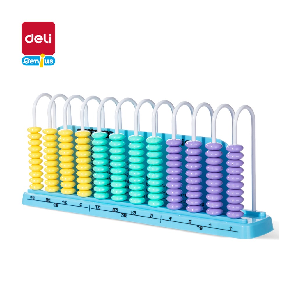 DELI/得力 12行计数器 YX609 颜色:蓝；结构:12行 单位:盒