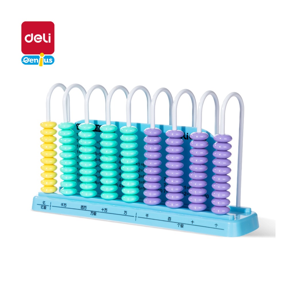 DELI/得力 9行计数器 YX608 颜色:蓝；结构:9行 单位:盒