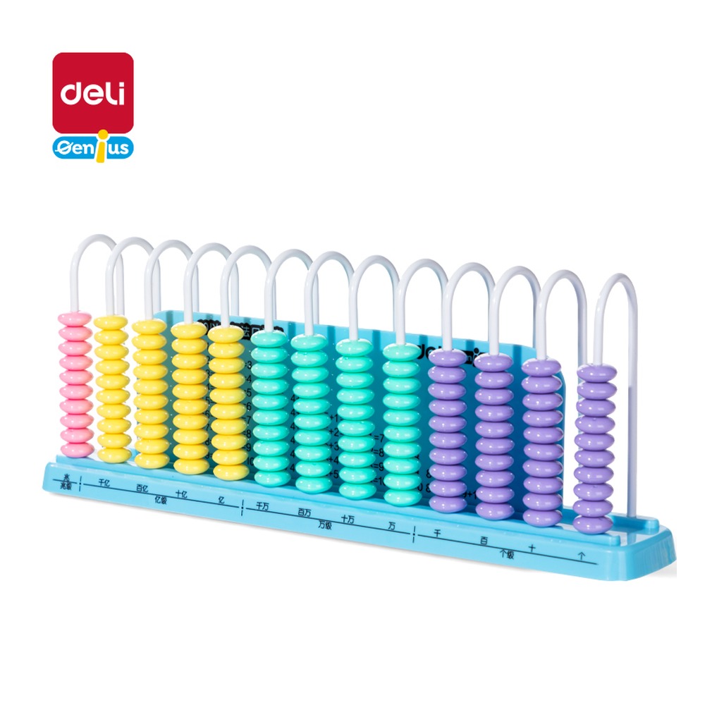 DELI/得力 13行计数器 YX610 颜色:蓝；结构:13行 单位:盒