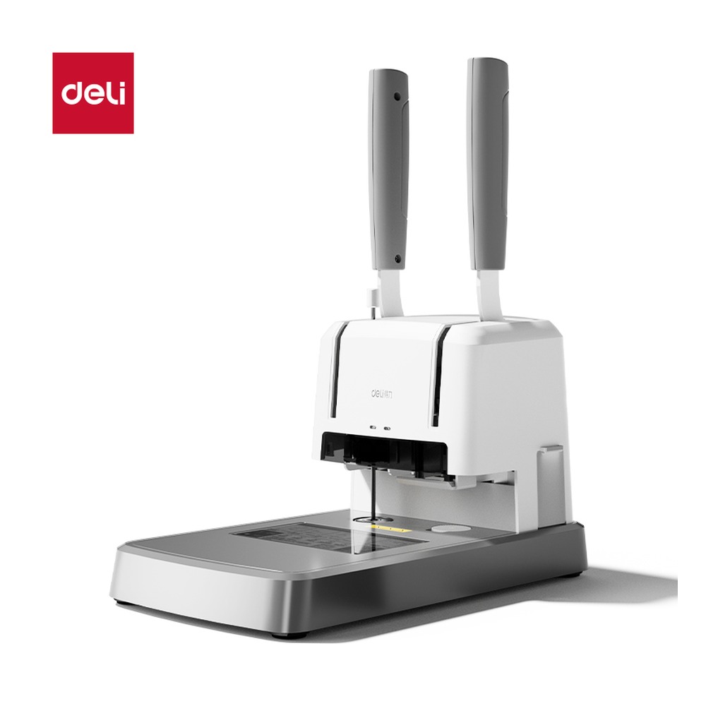 DELI/得力 财务装订机 GB331 颜色:白；尺寸:307mm*175mm*350mm；包装:台 单位:台