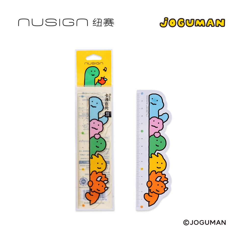 DELI/得力 乔古漫直尺 NS093-Q 规格:15cm；颜色:透明；尺寸:15cm 单位:把
