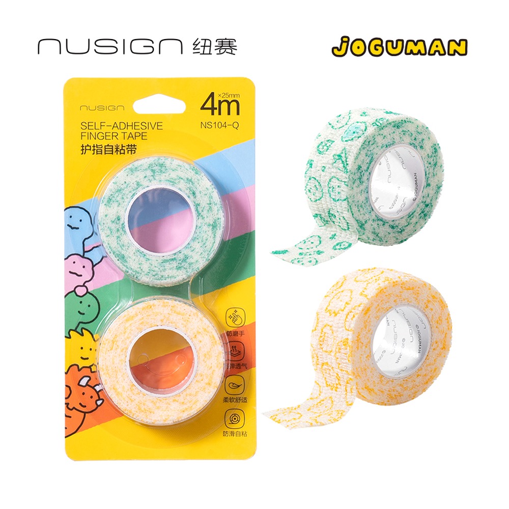 DELI/得力 胶带 NS104-Q 规格:2卷/卡；颜色:混色；尺寸:25mm*4m*Lmm；包装:2卷/卡；笔芯规格:25mm/1mm 单位:卡