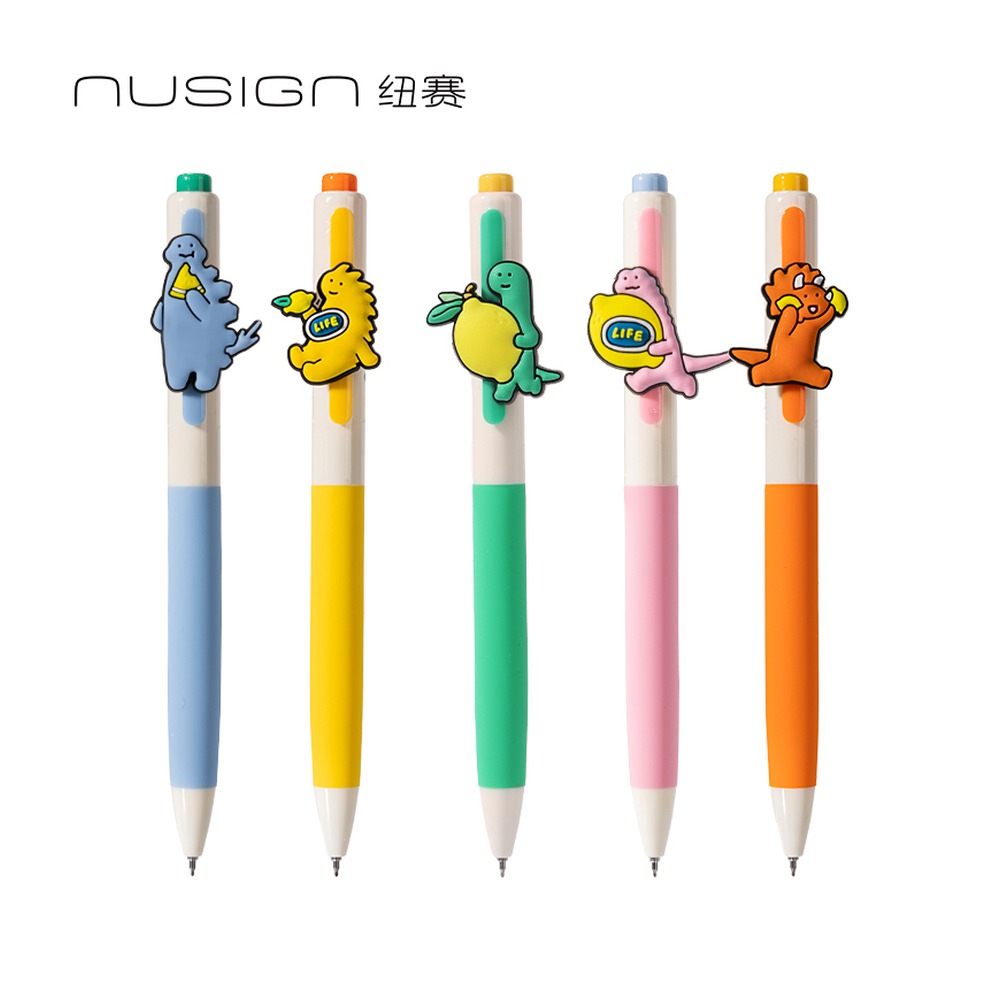 DELI/得力 乔古漫速干中性笔 NS985-Q 颜色:黑；尺寸:笔长141.6mm 单位:支