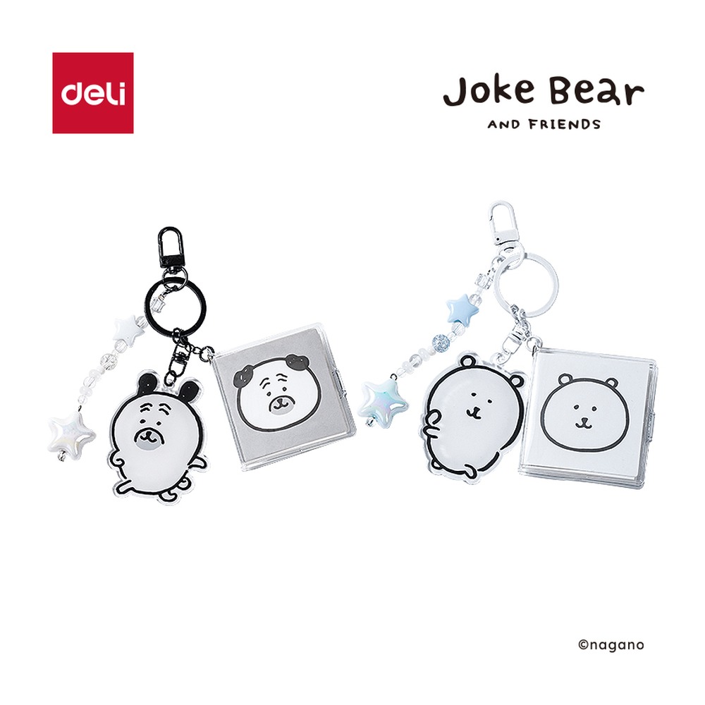 DELI/得力 JokeBear系列挂件本 ZCX674 颜色:混；适用:Joke Bear系列 单位:本