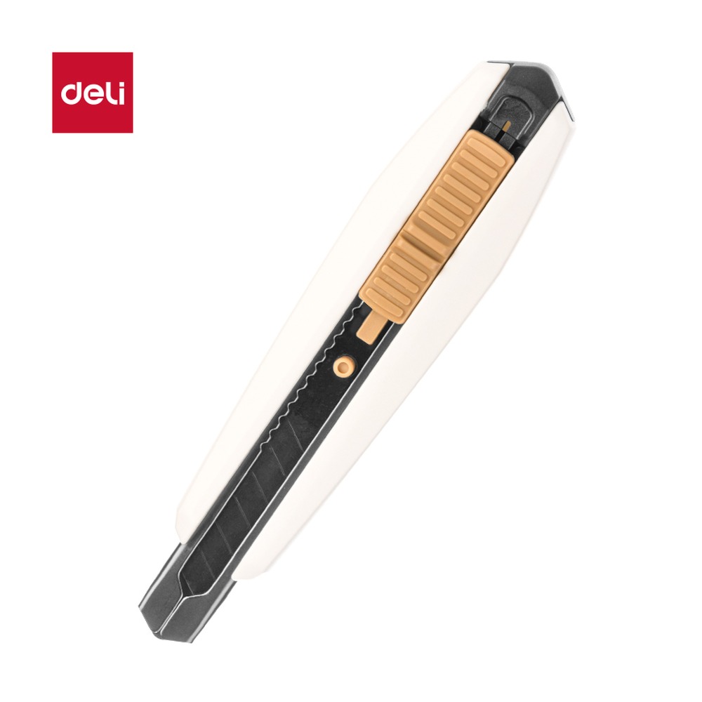 DELI/得力 美工刀60°SK5 TD209 颜色:白色；尺寸:9mm；笔芯规格:9mm 单位:把