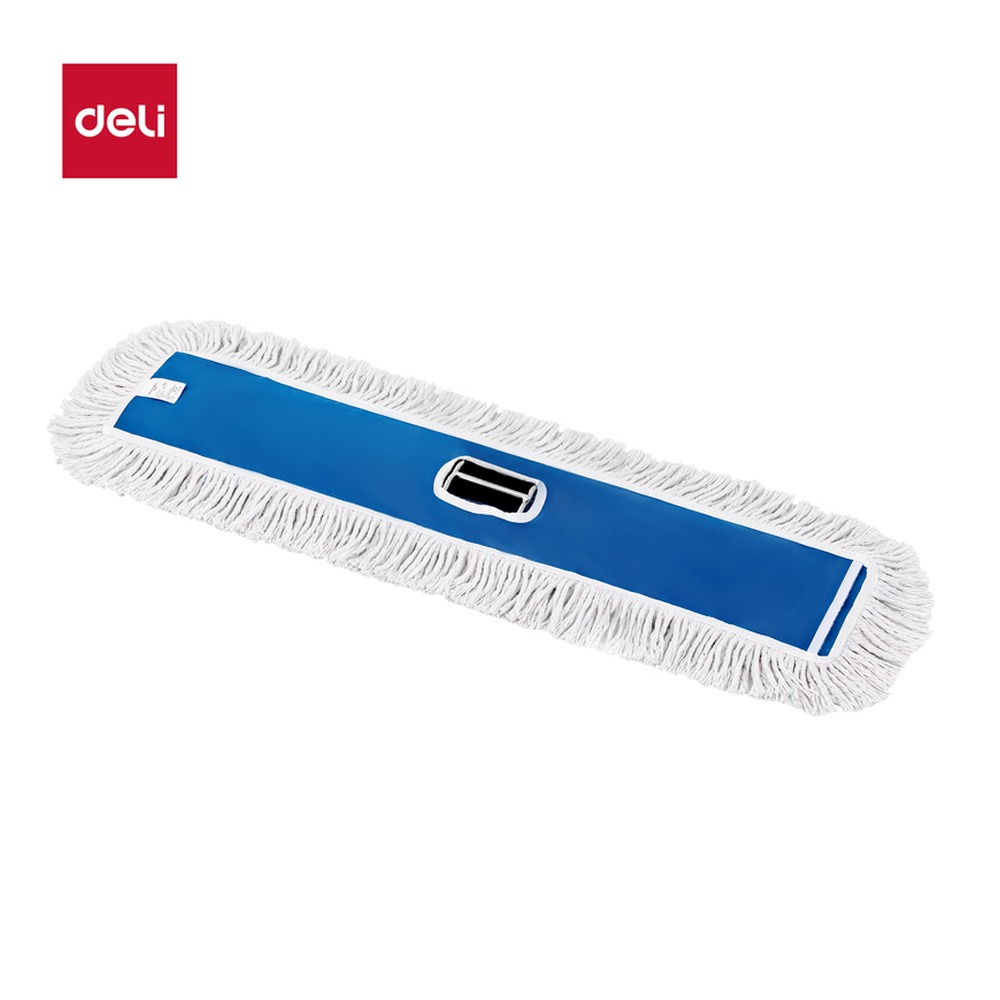 DELI/得力 尘推布头 LQ157-110 颜色:蓝；尺寸:110cm；包装:1套 单位:套