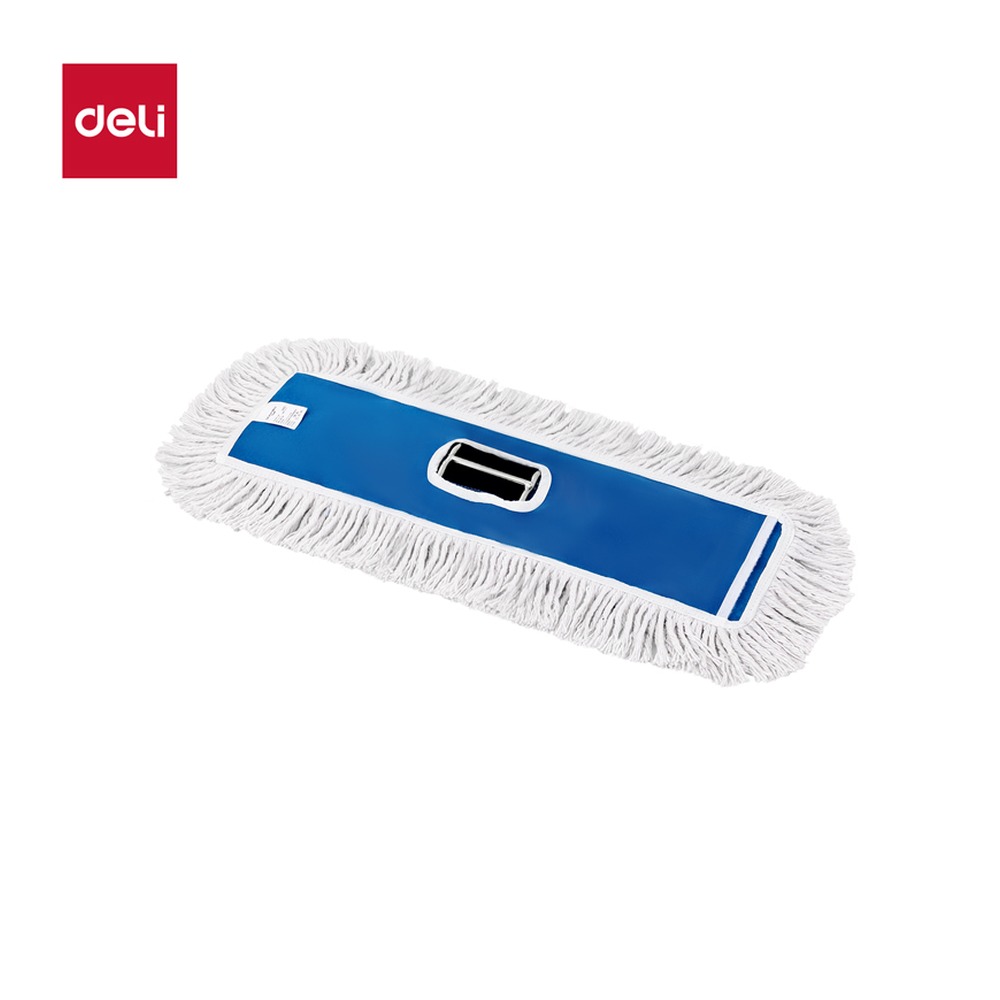 DELI/得力 尘推布头 LQ157-60 颜色:蓝；尺寸:60cm；包装:1套 单位:套