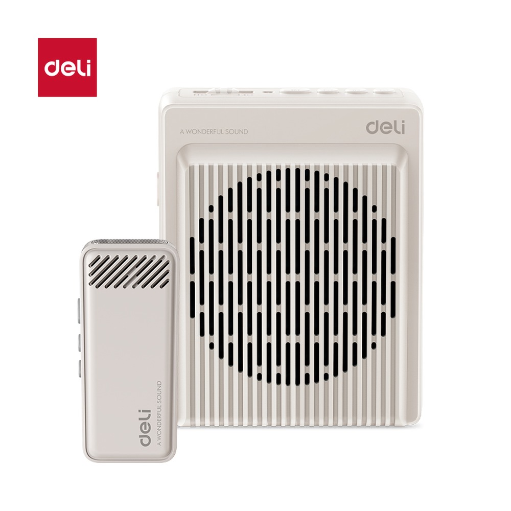 DELI/得力 扩音器音响 LT920J 颜色:米白色、灰色；尺寸:2000m 单位:台