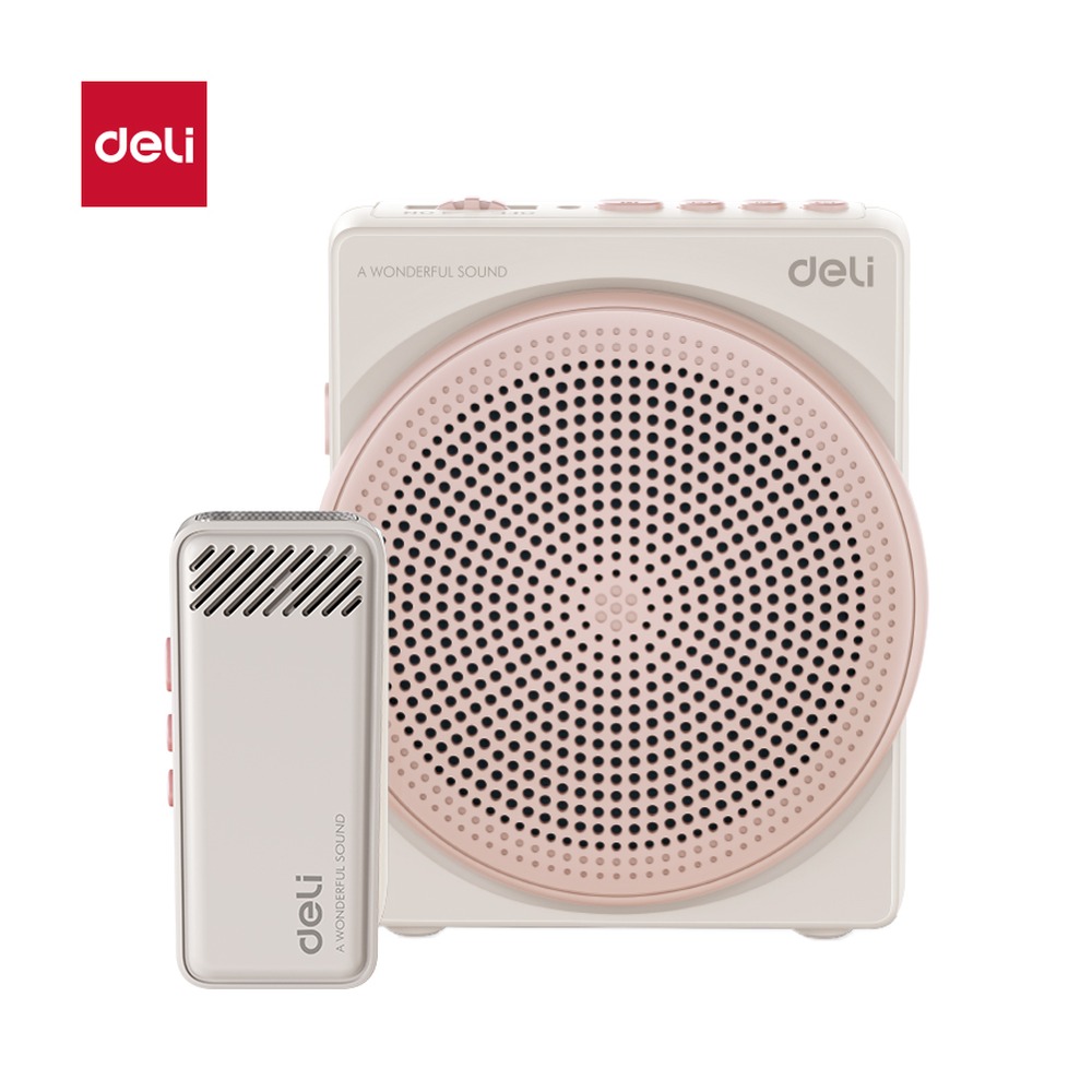 DELI/得力 扩音器音响 LT910J 颜色:粉色、灰色；尺寸:2000m 单位:台