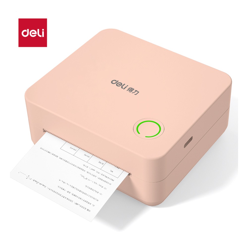 DELI/得力 错题打印机 X1B 颜色:粉色；尺寸:2寸；电池容量:1000mAh；额定功率:3 w 单位:台