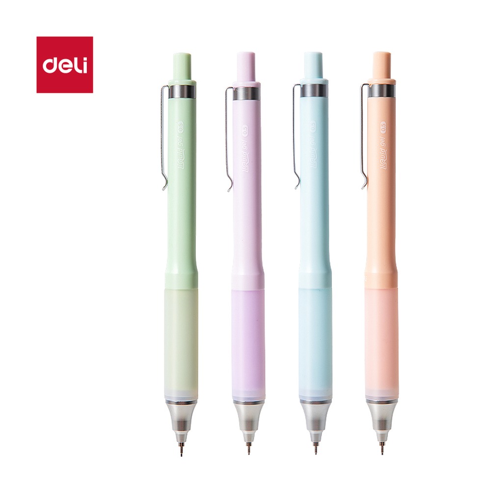 DELI/得力 液态硅胶活动铅笔 SH311-05 颜色:混；尺寸:0.5mm；笔芯规格:0.5mm 单位:支