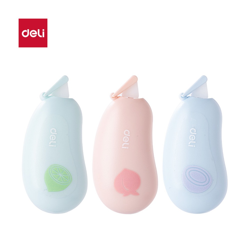 DELI/得力 修正带 V21 颜色:混；尺寸:5mm*8m；包装:个；笔芯规格:5mm 单位:个