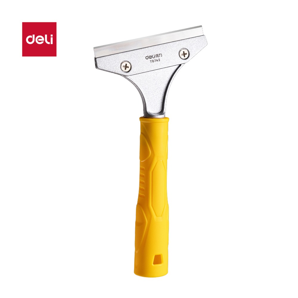 DELI/得力 清洁铲刀SK5 TD742 颜色:黄色；尺寸:210mm；笔芯规格:210mm 单位:把