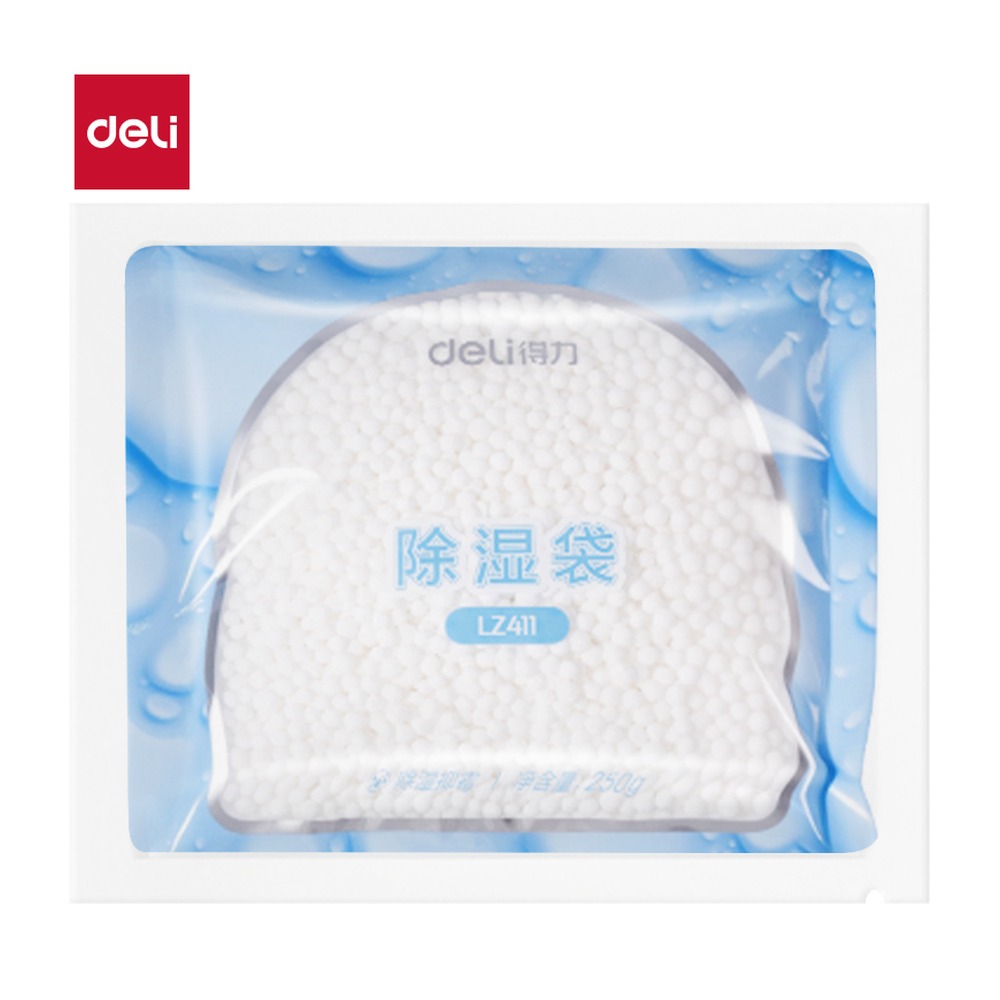 DELI/得力 除湿袋 LZ411 颜色:白；克重:250g 单位:袋