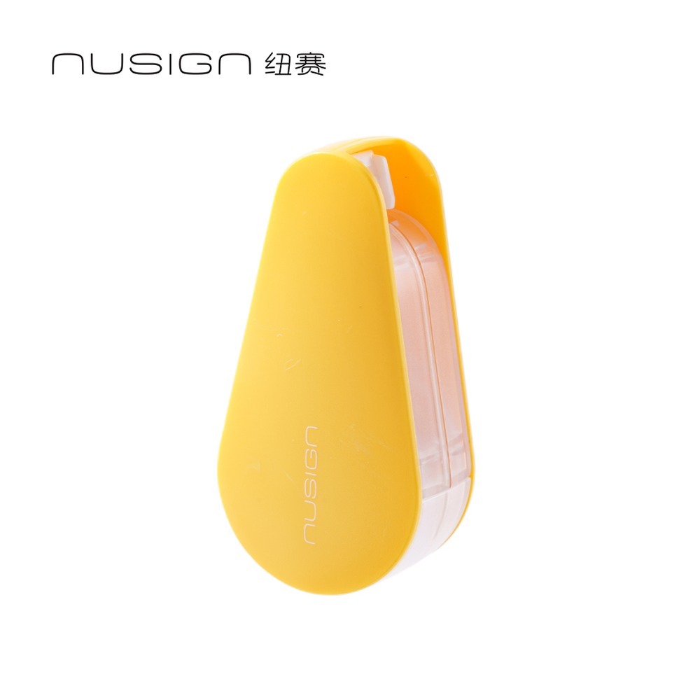 DELI/得力 修正带 NS227 颜色:银杏黄；尺寸:5mm*12m；笔芯规格:5mm 单位:个