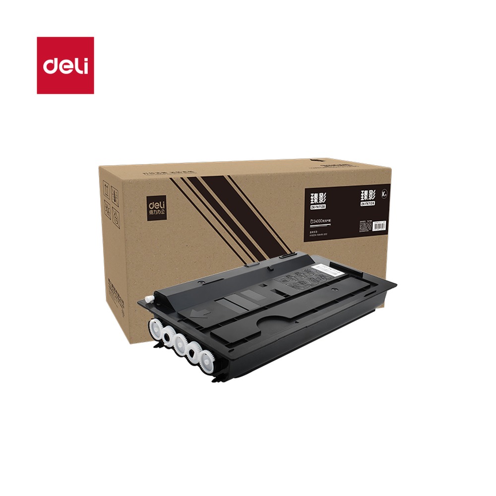 DELI/得力 通用硒鼓 ZK-TK7128 颜色:黑色；适用型号:TK-7128 单位:支