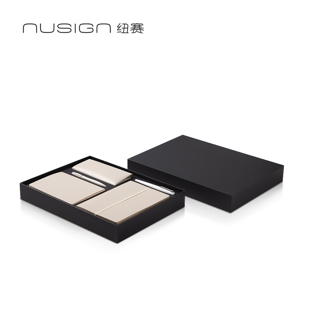 DELI/得力 深泽大师系列至尊礼盒 NS800PRO 颜色:米白 单位:套