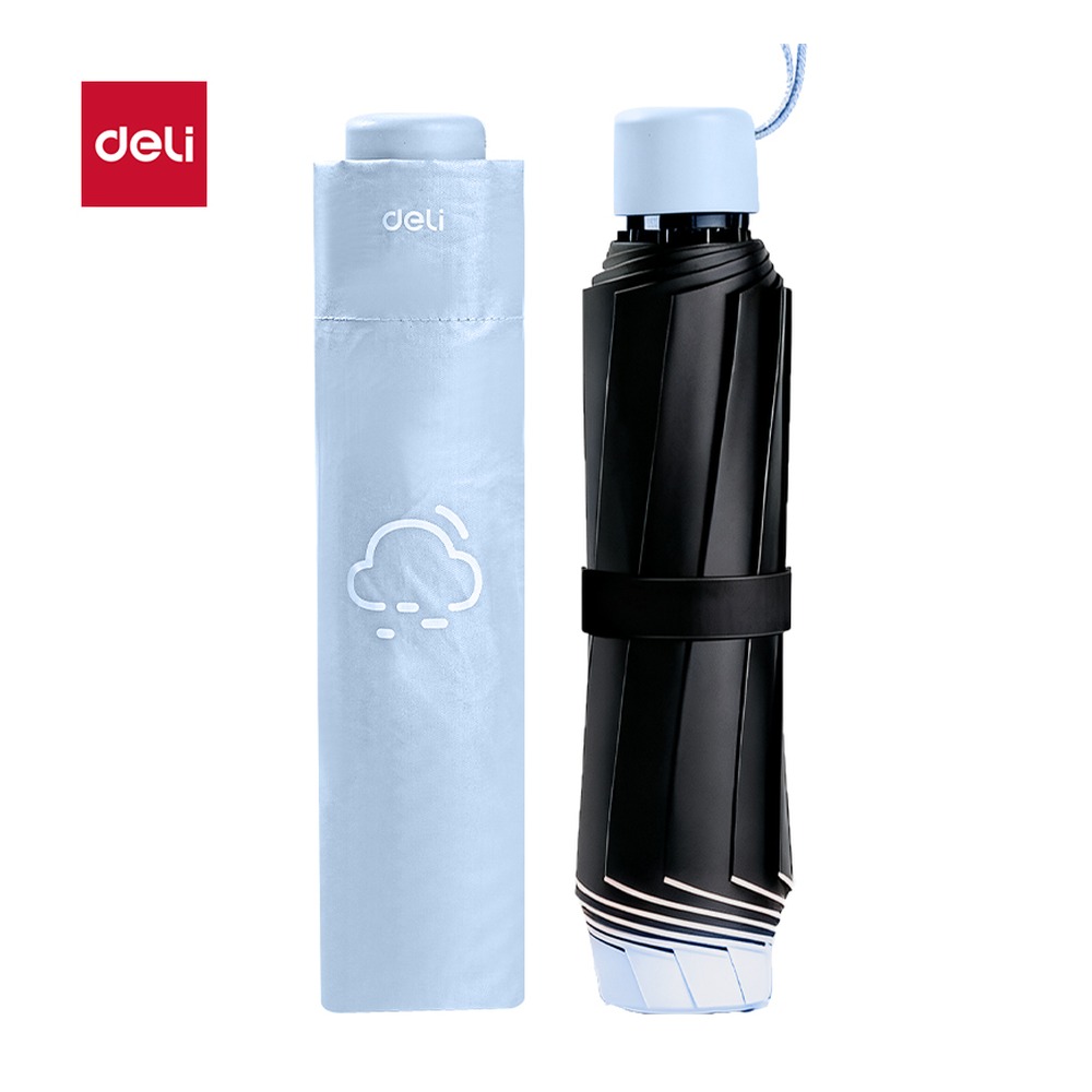 DELI/得力 晴雨伞 LY600 颜色:蓝 单位:把