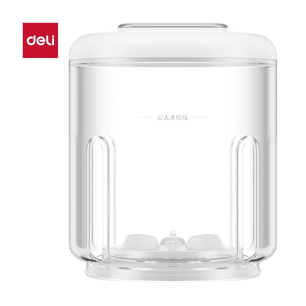 DELI/得力 清洗杯 PG632 颜色:透明；材质:ABS+人金属；尺寸:138mm*138mmx*164mm；适用:配件 单位:台