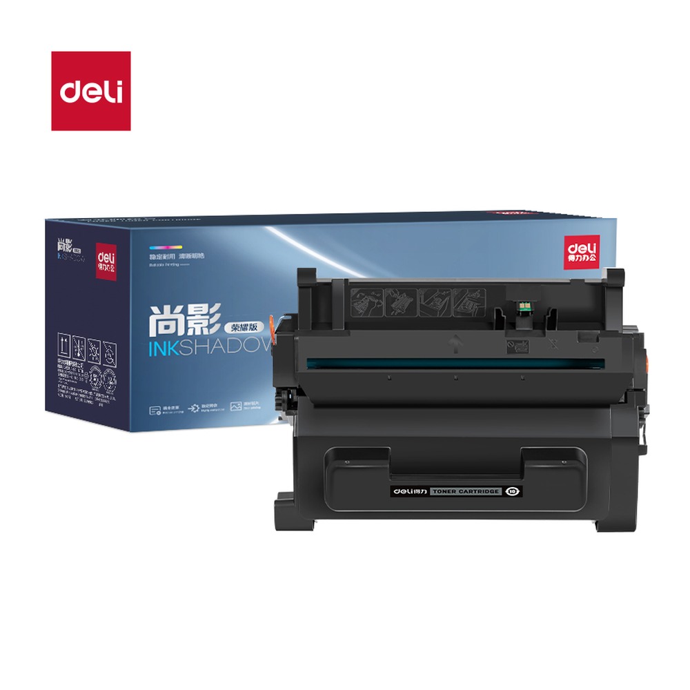 DELI/得力 通用硒鼓 R-CE390A 颜色:黑色；适用型号:CC364A/CE390A 单位:支