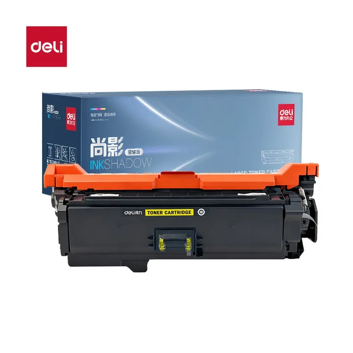 DELI/得力 通用硒鼓 R-CE252A 颜色:黄色；适用型号:CE252A/CE402A 单位:支