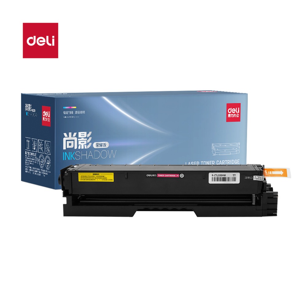 DELI/得力 通用硒鼓 R-CTL2200HM 颜色:品红；适用型号:CTL-2200HM 单位:支