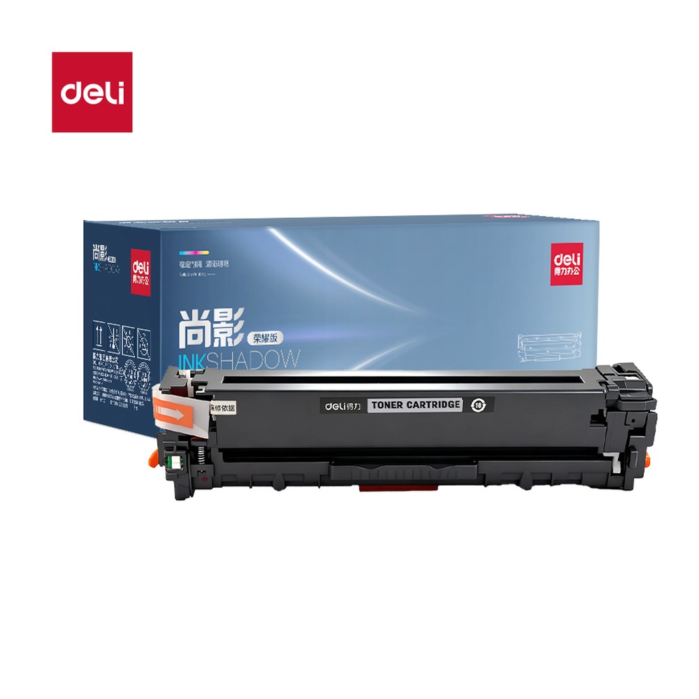 DELI/得力 通用硒鼓 R-CB540 颜色:黑色；适用型号:CRG331K/CF210/CB540/CE320 单位:支