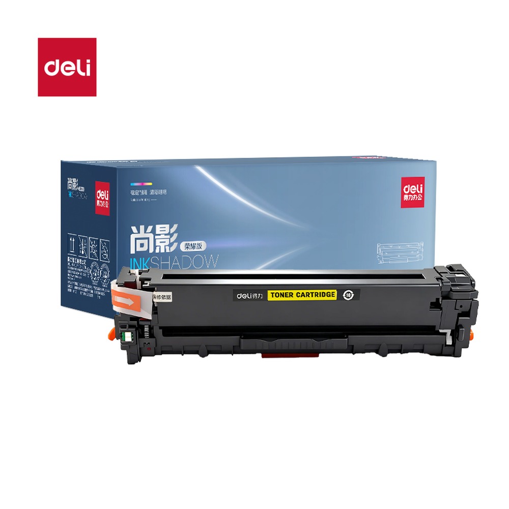 DELI/得力 通用硒鼓 R-CC532 颜色:黄色；适用型号:CRG418Y/CC532/CE412/CF382 单位:支