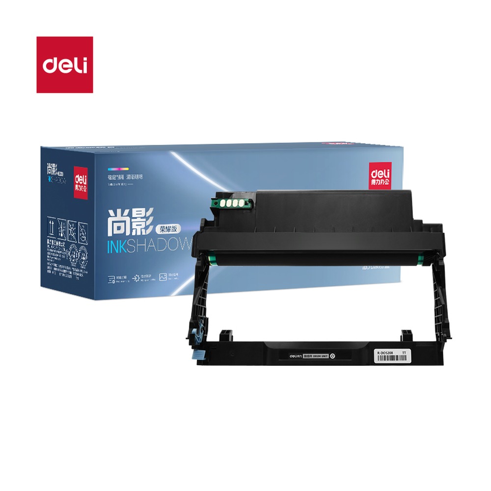 DELI/得力 通用硒鼓 R-DO5208 颜色:黑色；适用型号:DO5208 单位:支